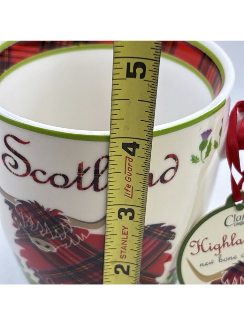 Scotland Higland Cow Mug Porcelain  Cup 13 fl oz by Royal Tara - Picture 7 of 8